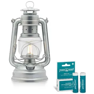 FEUERHAND LED Laterne Baby Special 276 Zinc Plated Starter-Set 2.0