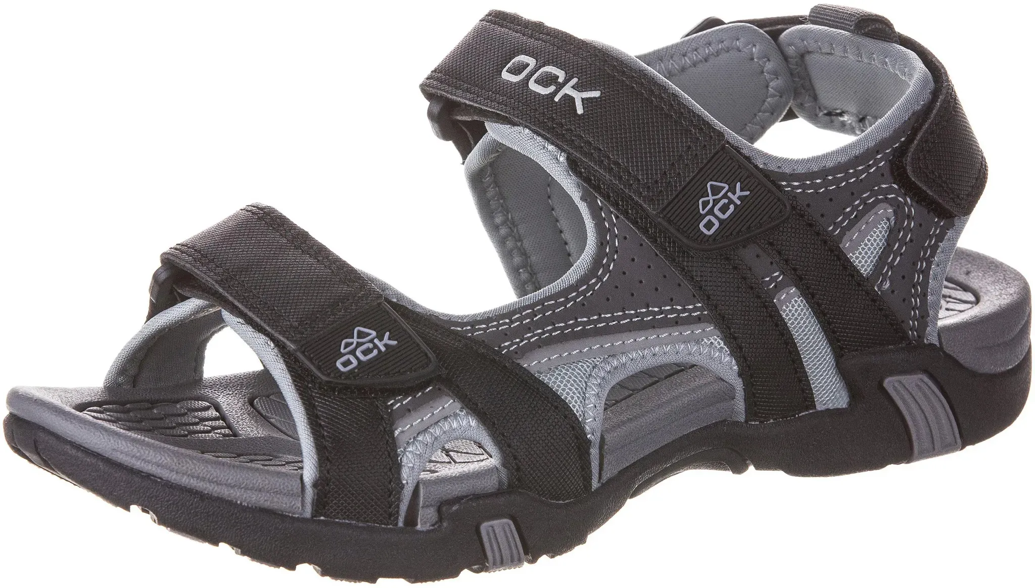 OCK Detroit V Outdoorsandalen Damen in grau-schwarz, Größe 39 - grau