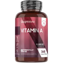 WeightWorld Vitamin A Tabletten 365 St.
