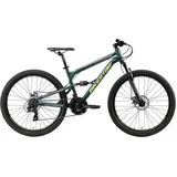 Bikestar Mountainbike, 21 Gang, Shimano, RD-TY300 Schaltwerk, Kettenschaltung, 65902067-42 grün 27,5 Zoll (69,85 cm)