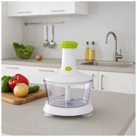 Hti-Living Zerkleinerer Mechanischer Gemüseschneider grün