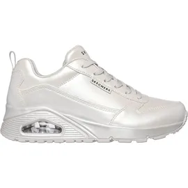 SKECHERS Uno Galactic Gal Off White Duraleather / Jersey 37