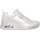 SKECHERS Uno Galactic Gal Off White Duraleather / Jersey 37