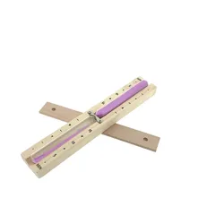 Dewello® Sauna Sanduhr 15 Minuten aus 100% Pinie + 2 Schrauben, vorgebohrt - Glas robust & hitzebeständig, Sauna Zubehör