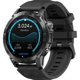GPS Smart Watch 1,43 Zoll AMOLED Display Fitness Tracking Smartwatch Drahtlose Anrufe Damen Smartwatch - Schwarz