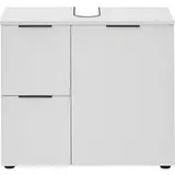 Waschbeckenunterschrank Porto weiß B/H/T: ca. 70x60x35 cm - Weiss