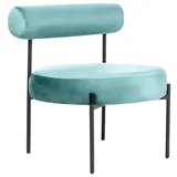 Beliani Sessel, Grün, Metall, 1-Sitzer, 60x66x60 cm, Esszimmer, Stühle, Esszimmerstühle, Vierfußstühle