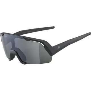 Alpina Rocket Youth Sportbrille (Größe One Size, schwarz)