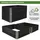 Trutzholm Hochbeet Palettenrahmen 120 x 80 x 80 cm Schwarz