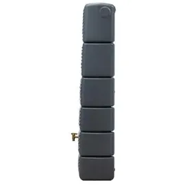 4rain Slim Wood Decor Wandtank 330 l graphite grey