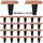 Gardebruk Beeteinfassung 4er-Set Terrakotta 15,2m