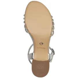 TAMARIS Blockabsatz-Sandaletten Damen Silber 40