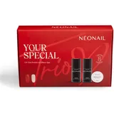 NeoNail Professional NEONAIL Your Special Trio UV-Nagellack Dunkelrot