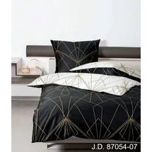 JANINE J.D. 87054 bronzebraun/schwarz 200 x 220 cm + 2 x 80 x 80 cm