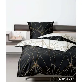 JANINE J.D. 87054 bronzebraun/schwarz 200 x 220 cm + 2 x 80 x 80 cm