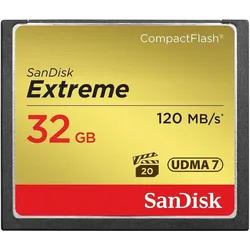 SanDisk Extreme CompactFlash Speicherkarte 32GB