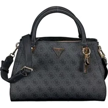 GUESS Noelle Girlfriend Satchel Coal Logo - Einheitsgröße