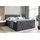 altdecor Boxspringbett ERNINA-Z KING - 160x200 - H3/H4 - Dunkelgrau