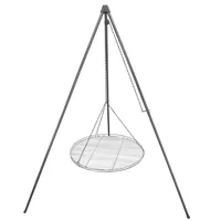 Huber Grillgeräte Dreibein 170 cm Aluminium grau/silber
