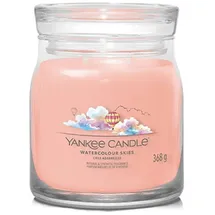Yankee Candle Watercolour Skies Duftkerze 368 g rosa