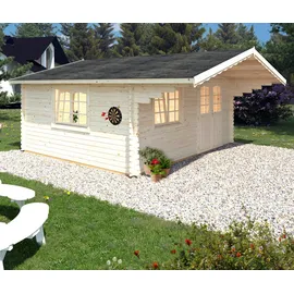 Palmako Gartenhaus Sally 5,77 x 5,60 m Beige
