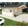 Palmako Gartenhaus Sally 5,77 x 5,60 m Beige
