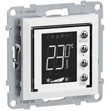 Legrand Seano MyHome Thermostat mit beleuchtetem Display und Temperatursensor Ultraweiß