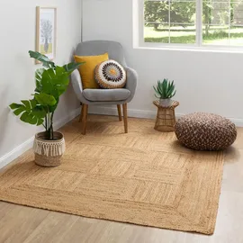 Steffensmeier Flachgewebeteppich, Natur, Naturmaterialien, Rechteckig, 200x240 cm für Fußbodenheizung geeignet, Teppiche | Böden, Teppiche, Flachgewebe-Teppiche