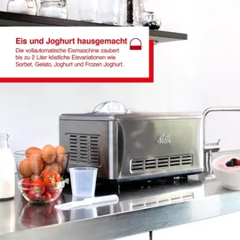Solis Gelateria Pro Touch Eismaschine Joghurtbereiter, Kompressor