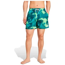 adidas Tie-dye 5-Inch, Größe S in Grün AURIVY/WHITE