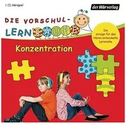 BUSCH 285930 CD Die Vorschul-Lernraupe: Konzentration