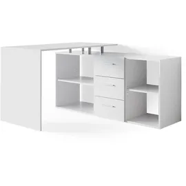 Vicco Eckschreibtisch Dante Winkelschreibtisch PC-tisch