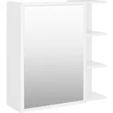 vidaXL Spiegelschrank 62,5 cm weiß