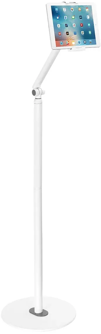 KIMEX - Universal-Gelenk-Bodenständer für Tablet und Smartphone 4.7''-12.9''