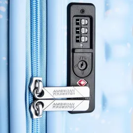 American Tourister Wavebreaker Disney 4-Rollen Cabin 55 cm / 36 l blau/silber