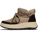 FitFlop Damen F-Mode W/Resistant Biofleece Mesh Flatform Booties Stiefelette, Taupe, 37 EU