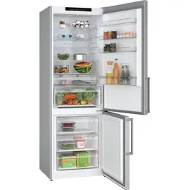 Bosch Serie 4 KGN49VICT Kühl-Gefrierkombination (440 l, 2030 mm hoch, Inox-antifingerprint)