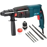Falon-Tech Schlagbohrmaschine 2500 Watt Bohrmaschine Schlagbohrer Bohrer Set (UDAR-ET2602)