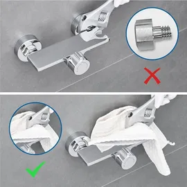 luxuskollektion Badewannenarmatur Wasserfall mit Handbrause und Dusche, 1.5m Edelstahl