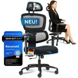 deskspace Move Pro Drehstuhl Schwarz