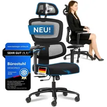 deskspace Move Pro Drehstuhl Schwarz
