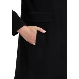 GIL BRET Wollmantel mit Kaschmir-Anteil, Black, 36