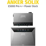 Anker Solix Power Dock Multisystem mit Solarbank 4 E5000 Pro Speicher 0% MwSt.