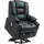 Homcom Massagesessel Kunstleder 98 x 102 x 90 cm Schwarz elektrisch mit Aufstehhilfe und Fernbedienung