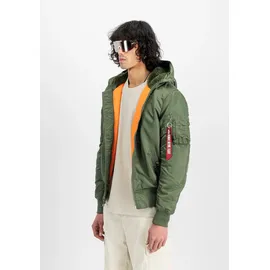 Alpha Industries MA-1 Hooded grün L
