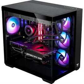 Thermaltake FTW RTX 5080 Black, Gaming-PC - schwarz/transparent, Windows 11 Home)