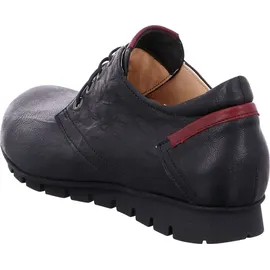 THINK! MENSCHA chromfrei gegerbte nachhaltige Halbschuhe, SCHWARZ/KOMBI 0000