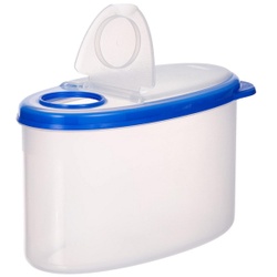 CURVER GRAND CHEF ECO Schüttdose, oval, Streudose zu 100% luftdicht, Fassungsvermögen: 1,4 Liter