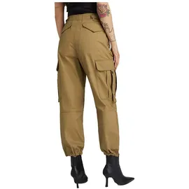 G-Star Cropped Drawcord Cargohose - Dk Fawn - 27