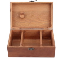 Holz Nähset Box, Vintage Holz Nähkorb mit Nähset Zubehör, Nähkästen Organizer für Anfänger Erwachsene Kinder Damen Herren(#1)